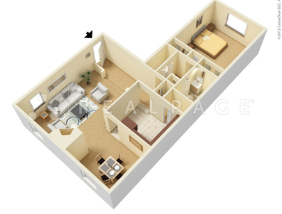Adams House II: Beds - 1: Baths - 1: SqFt Range - 937 to 937