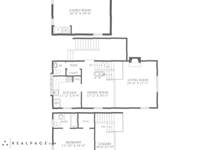Franklin Townhouse: Beds - 1: Baths - 1.5: SqFt Range - 1243 to 1243