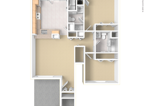 2 Bed 2 Bath Lower Handicap: Beds - 2: Baths - 1.75: SqFt Range - 1100 to 1100