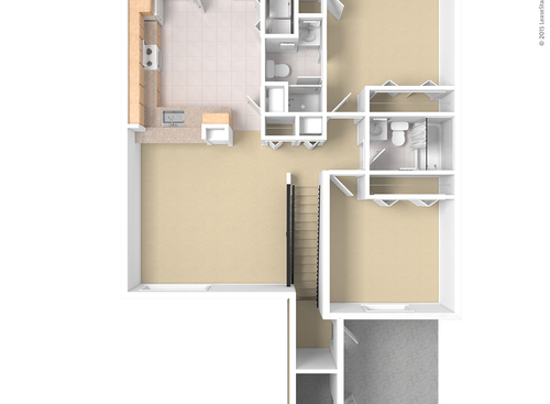 2 Bed 2 Bath Upper: Beds - 2: Baths - 1.75: SqFt Range - 1100 to 1100