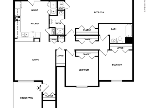 3 Bed 2 Bath Lower Handicap: Beds - 3: Baths - 1.75: SqFt Range - 1500 to 1500
