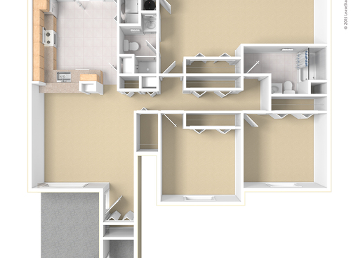 3 Bed 2 Bath Lower Handicap: Beds - 3: Baths - 1.75: SqFt Range - 1500 to 1500