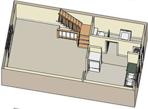 The Seneca: Beds - 2: Baths - 1.5: SqFt Range - 1100 to 1100