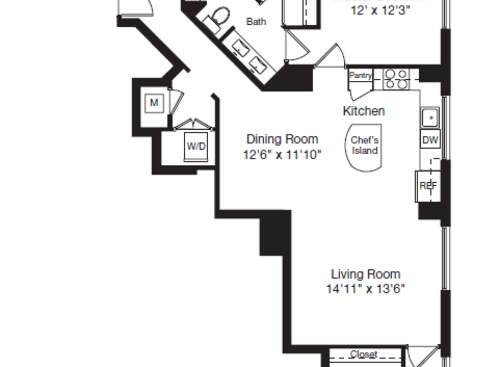 2 Bed/2 Bath 1273: Beds - 2: Baths - 2: SqFt Range - 1273 to 1273