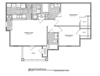 Blue Dawn: Beds - 2: Baths - 2: SqFt Range - 1100 to 1100