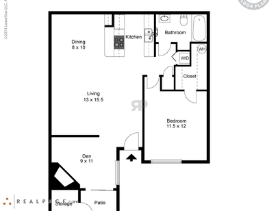 Bridgeway: Beds - 1: Baths - 1: SqFt Range - 810 to 810