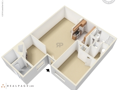 Bridgeway: Beds - 1: Baths - 1: SqFt Range - 810 to 810