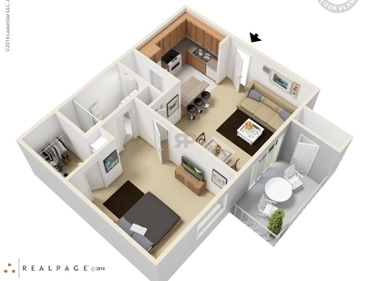 Pima: Beds - 1: Baths - 1: SqFt Range - 655 to 655