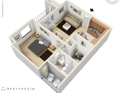 Agave: Beds - 1: Baths - 1: SqFt Range - 688 to 688