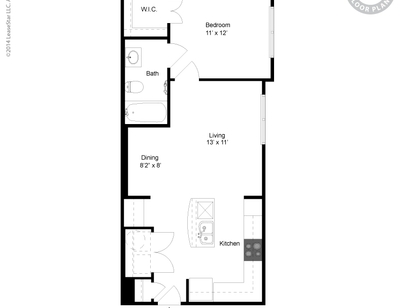 A1: Beds - 1: Baths - 1: SqFt Range - 668 to 668