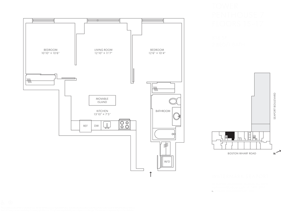 85 Seaport Blvd, Seaport District