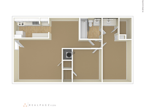 The Bonelli: Beds - 2: Baths - 1: SqFt Range - 984 to 984