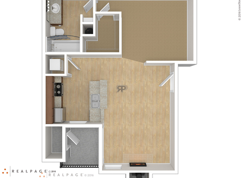 E1: Beds - 1: Baths - 1: SqFt Range - 518 to 518