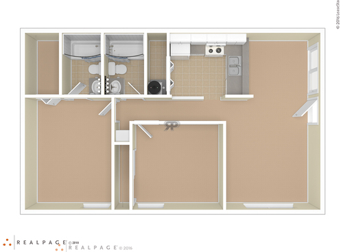 The Savannah: Beds - 2: Baths - 2: SqFt Range - 950 to 950