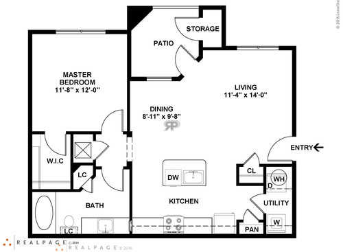 A1: Beds - 1: Baths - 1: SqFt Range - 750 to 750
