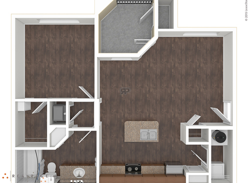 A1: Beds - 1: Baths - 1: SqFt Range - 750 to 750