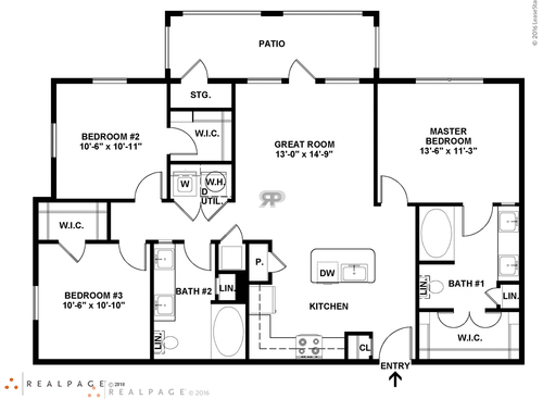 C1: Beds - 3: Baths - 2: SqFt Range - 1180 to 1180