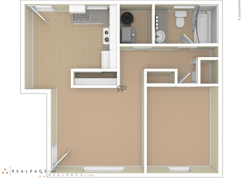 1  Bedroom: Beds - 1: Baths - 1: SqFt Range - 650 to 650