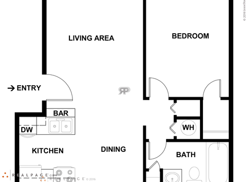 1 Bedroom: Beds - 1: Baths - 1: SqFt Range - 574 to 574