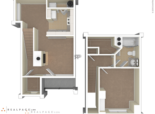 A3 - 1 Bedroom: Beds - 1: Baths - 1: SqFt Range - 841 to 841
