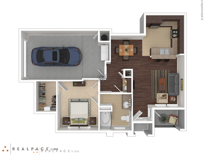 A2: Beds - 1: Baths - 1: SqFt Range - 771 to 771