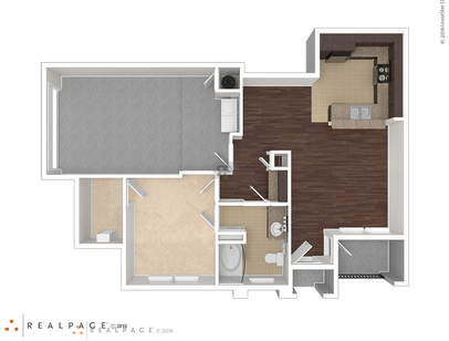 A2: Beds - 1: Baths - 1: SqFt Range - 771 to 771