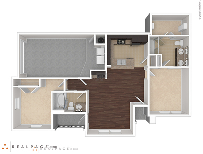 B1: Beds - 2: Baths - 2: SqFt Range - 971 to 971