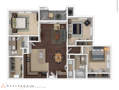C1: Beds - 3: Baths - 2: SqFt Range - 1170 to 1170