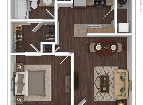 Nottingham: Beds - 1: Baths - 1: SqFt Range - 570 to 570