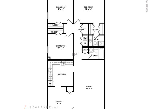 The Huntington: Beds - 3: Baths - 2: SqFt Range - 1556 to 1556