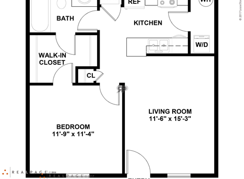 Nottingham: Beds - 1: Baths - 1: SqFt Range - 570 to 570