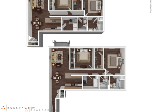 Regent: Beds - 2: Baths - 2: SqFt Range - 1136 to 1136