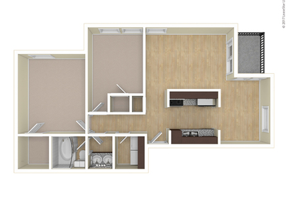 Martinique: Beds - 2: Baths - 1: SqFt Range - 965 to 965