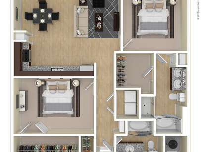 St. Maarten: Beds - 2: Baths - 2: SqFt Range - 1067 to 1067