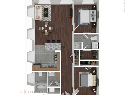 Providence: Beds - 2: Baths - 2: SqFt Range - 1130 to 1130