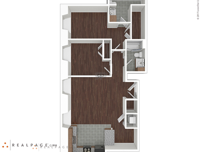 Kennedy: Beds - 2: Baths - 2: SqFt Range - 1060 to 1060