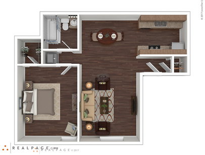 La Casita: Beds - 1: Baths - 1: SqFt Range - 640 to 640