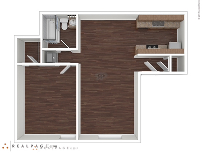La Casita: Beds - 1: Baths - 1: SqFt Range - 640 to 640
