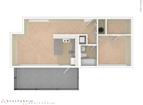 V1: Beds - 1: Baths - 1: SqFt Range - 900 to 900