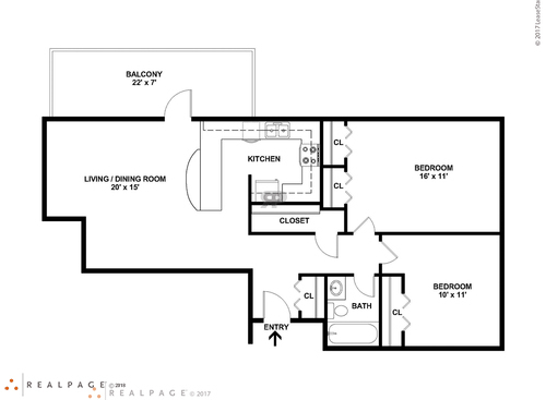 V2: Beds - 2: Baths - 1: SqFt Range - 1100 to 1100