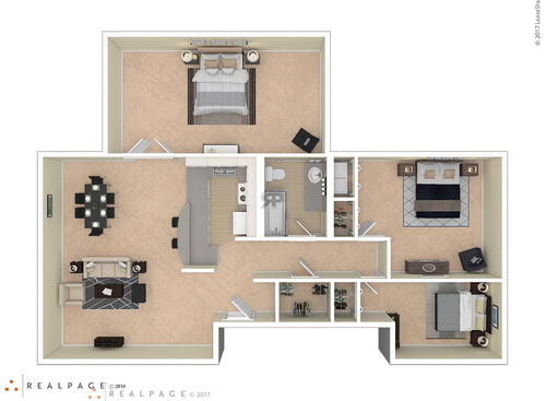 V3: Beds - 3: Baths - 1: SqFt Range - 1125 to 1125
