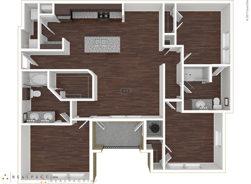 Bradford: Beds - 3: Baths - 2: SqFt Range - 1276 to 1276