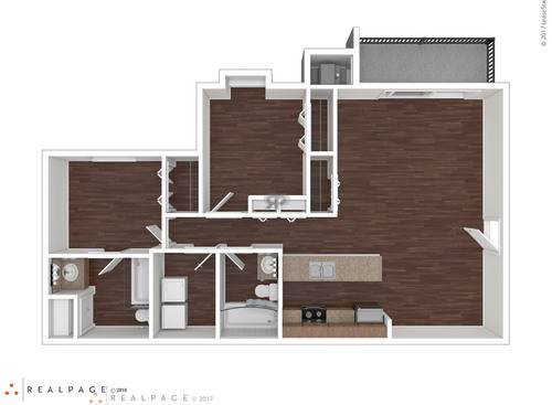 Ashbury: Beds - 2: Baths - 2: SqFt Range - 970 to 970
