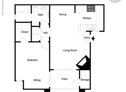 Flagstaff: Beds - 1: Baths - 1: SqFt Range - 806 to 806