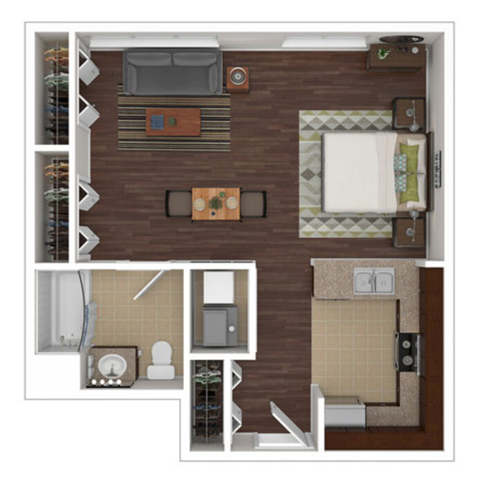 North Side Chicago Apartments Ravenswood Terrace Floor Plans 2d Diagram Furnished