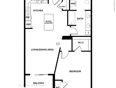 1/1-  50%: Beds - 1: Baths - 1: SqFt Range - 675 to 675