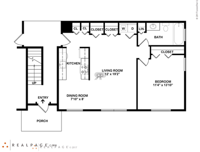 1 Bed / 1 Bath Apt.: Beds - 1: Baths - 1: SqFt Range - 860 to 860