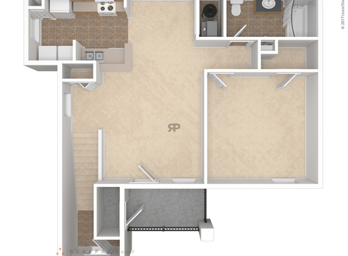 1 Bedroom Tax Credit: Beds - 1: Baths - 1: SqFt Range - 734 to 734