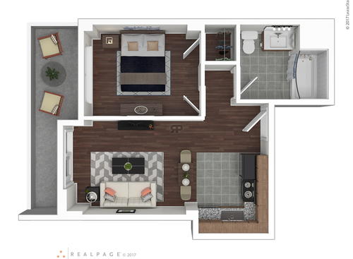A: Beds - 1: Baths - 1: SqFt Range - 1 to 1