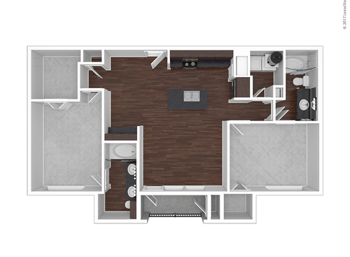 B1: Beds - 2: Baths - 2: SqFt Range - 1085 to 1085